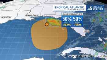 Tropical Area in Gulf Could Become First Named Storm of 2023 Hurricane Season: NHC