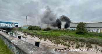 Large fire on Stoneferry industrial estate in Hull - live updates