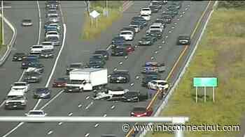 Crashed Caused Heavy Delays on I-84 in West Hartford, Farmington
