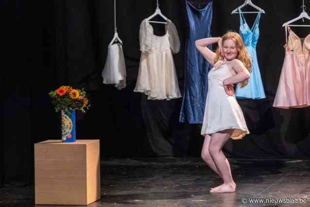Amper 16 jaar en al eigen dansvoorstelling gemaakt en opgevoerd: “Als je alleen op een podium staat, dan heeft niemand het door als je eens een foutje maakt”