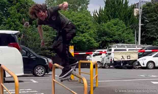 Video: Braden Hoban Casually Crushing These Epic Spots In Japan