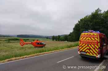 FW-MH: Verkehrsunfall in Mülheim an der Ruhr - Mintard