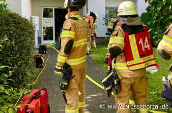 FW-GL: Wohnungsbrand in Mehrfamilienhaus im Stadtteil Paffrath von Bergisch Gladbach
