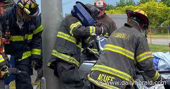 Man in serious condition after multivehicle accident in Aurora