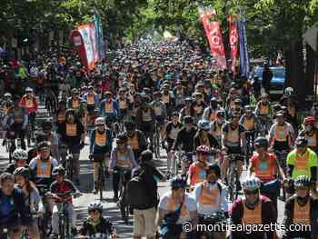 Expect road closures as cyclists invade Montreal streets this weekend