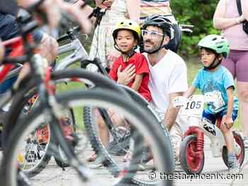PHOTOS: Hundreds of cyclists gather for Natasha Fox Memorial Bike Ride
