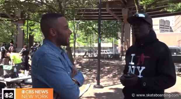 Brooklyn Banks Reopening Hits CBS News