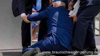 Biden stürzt auf Bühne bei Absolventenfeier