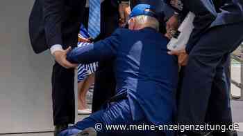 Biden stürzt auf Bühne bei Absolventenfeier