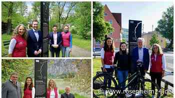 INNehalten - Neue Stelen entlang des Innradwegs