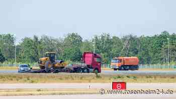 Flughafen Frankfurt schließt kurzzeitig sanierte Landebahn