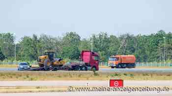 Flughafen Frankfurt schließt kurzzeitig sanierte Landebahn