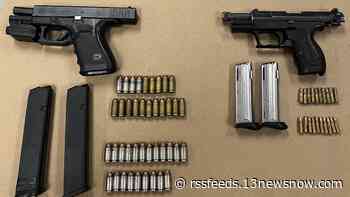 Poquoson and Williamsburg men arrested after loaded gun found inside vehicle in Maryland