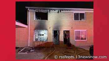Chesapeake apartment fire leaves residents displaced