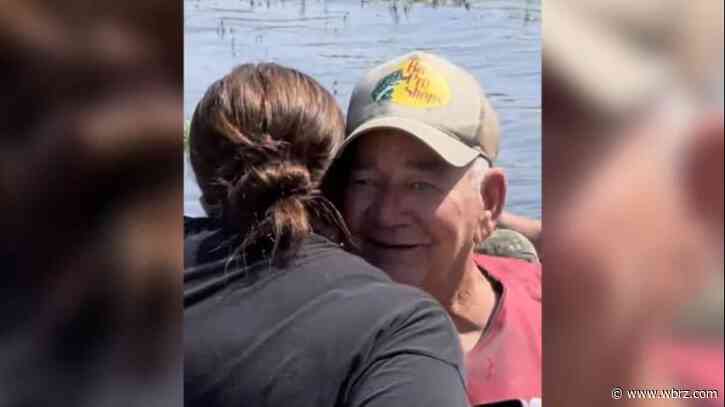 Crawfisherman rescued after spending 24 hours stranded in swamp