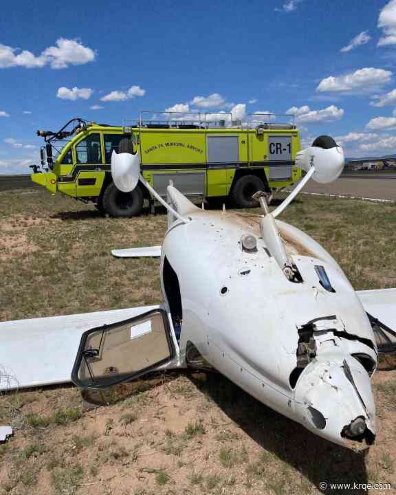 Crews respond to small plane crash at Santa Fe Airport Tuesday
