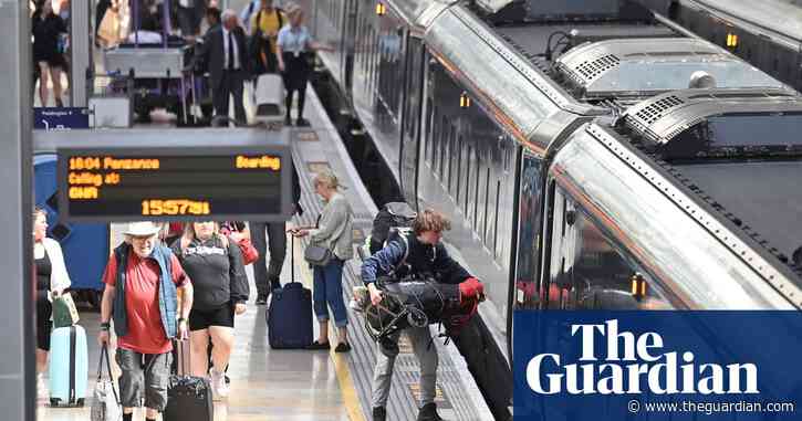 RMT strike in England begins two days of rail disruption
