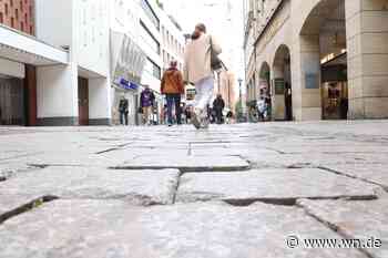 Ludgeristraße: Das Pflaster wackelt, viele Steine sind kaputt