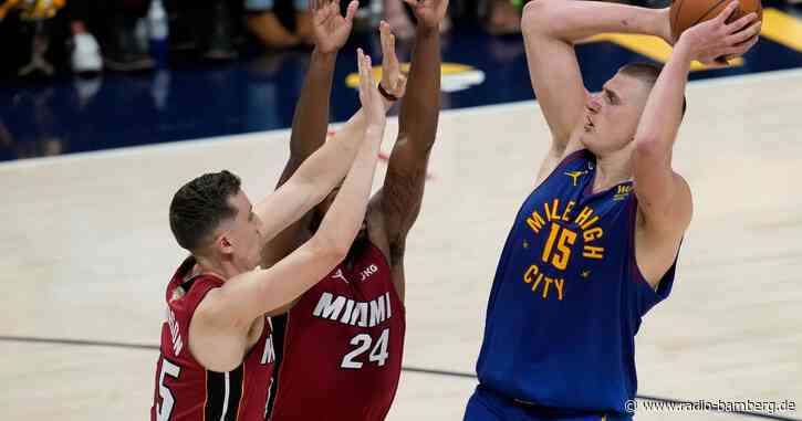 Nuggets gewinnen erstes Spiel in Finals gegen Heat