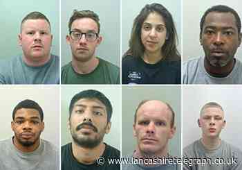 All the East Lancs criminals put behind bars last month