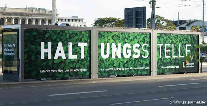 „Haltungsstelle“: Neue Imagekampagne der Leipziger Verkehrsbetriebe