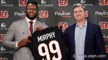 How adding DE Myles Murphy bolsters Bengals' pass rush