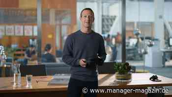 Meta: Mark Zuckerberg kommt Apple mit VR-Brille zuvor