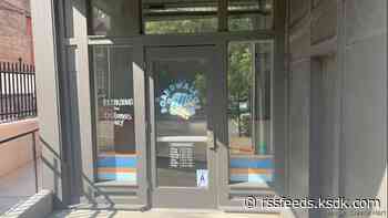 Boardwalk Waffles and Ice Cream shutters Soulard location