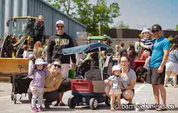 Event organizers celebrate the successful first Public Works Palooza