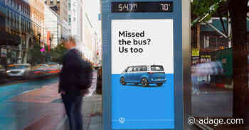 VW channels 1960s Microbus in campaign for new electric van