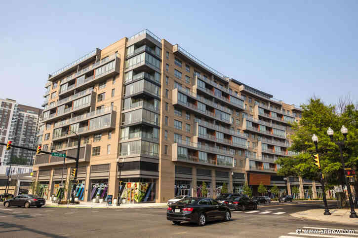 Construction wraps up on second apartment tower in Pentagon Centre redevelopment