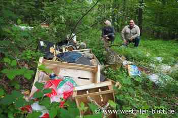 Tonnenheide: Massenhaft Müll im Wald „entsorgt“
