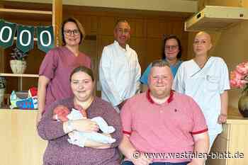 Das Jubiläumsbaby heißt Tristan: 1000. Geburt in der St.-Louise-Geburtshilfe Paderborn