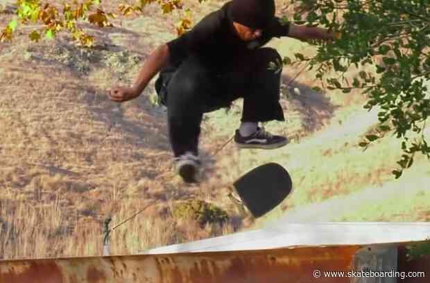 Creature Fiend Joe Milazzo Battles And Conquers This Blunt Kickflip Into Pure Crust