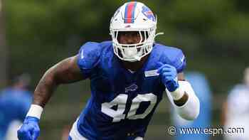 'I love guarantees': Bills' Miller (ACL) targets W1