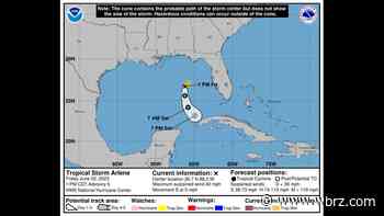 Tropical Storm Arlene forms in Gulf, on second day of 2023 hurricane season