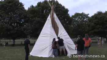 Tipi gathering in Barrie kicks off National Indigenous History Month