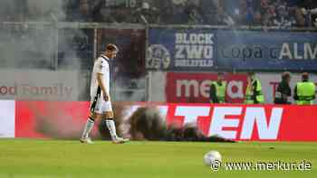 Bei Bielefelder Fan-Skandal in der Relegation wird ein Arminia-Spieler zum Helden: „Klos im Hals“