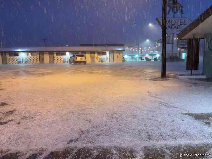Business owners in Tucumcari dealing with the aftermath of last week’s storm