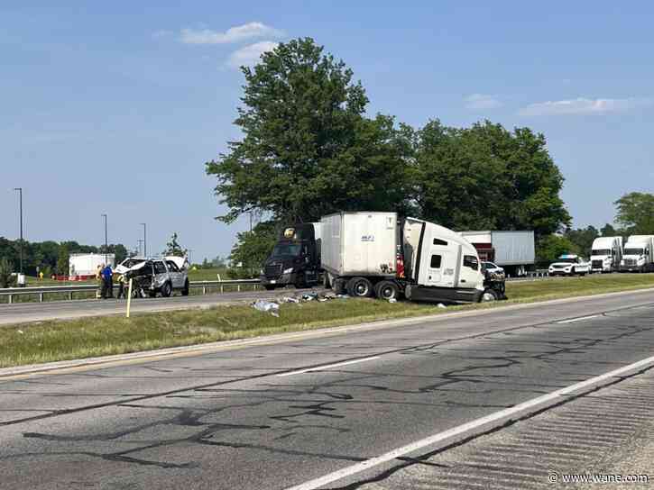 US 30 back open after crash involving semitruck