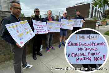 Camden estate tenants protest amid chemical exposure fears