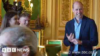 Prince William meets crash survivor he helped save