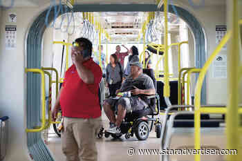 Riders with disabilities get close look at Oahu’s rail