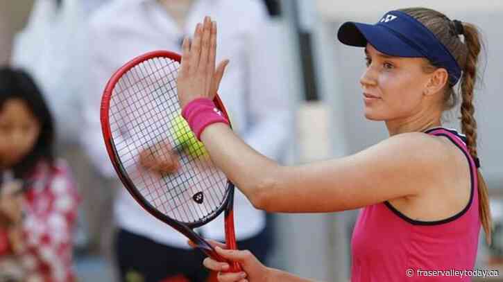 Elena Rybakina, reigning Wimbledon champion, pulls out of French Open because she is sick