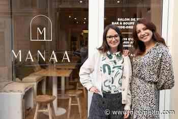 Ce café vend des vêtements de seconde main à Cannes