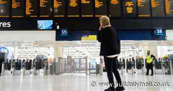 Train stations deserted as rail strikes hit FA Cup final and Epsom
