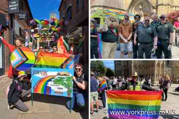 'Joy and excitement' across York as Pride celebrations return to city
