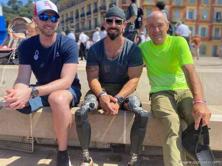 Ce Niçois a marché 1.150 km pour aider des soldats mutilés à participer aux Jeux paralympiques de 2024