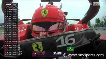 'We are out right? Unbelievable!' - Leclerc out in Q1