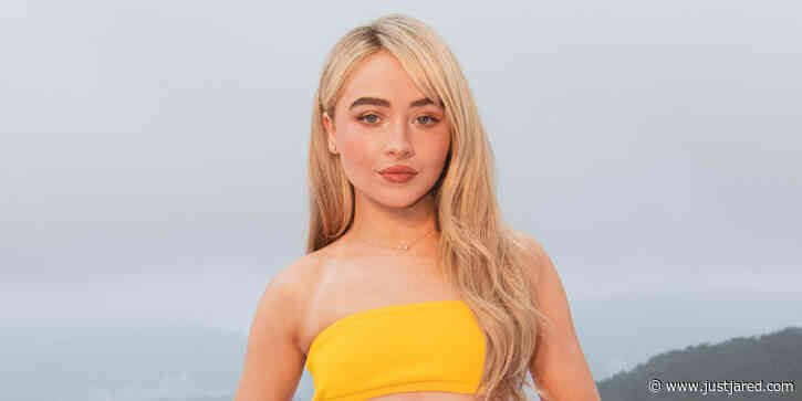 Sabrina Carpenter Looks Like a Sunny Day in Yellow at Carolina Herrera Show